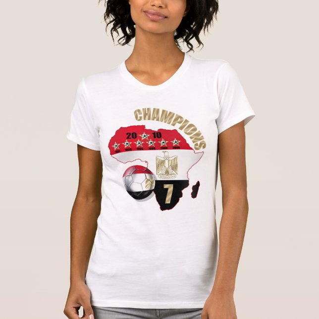 Egyptian womens Africa Champions Egypt Tee (Front)