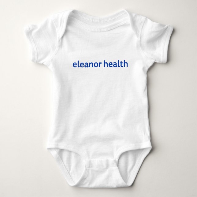 EH baby - white Bodysuit (Front)