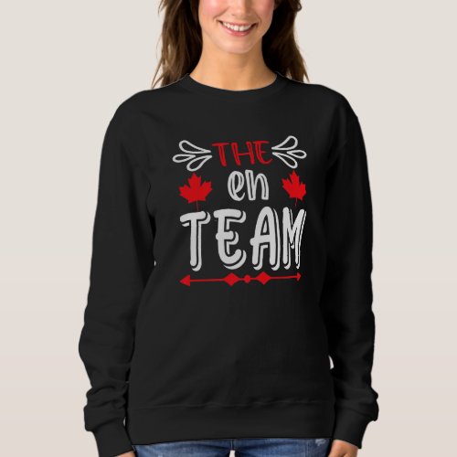 Eh Canada Day   Maple Leaf Eh Team Canadian Flag Sweatshirt