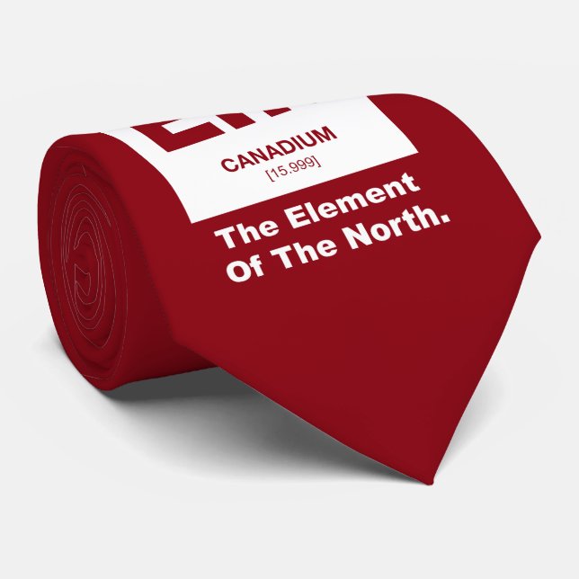 Eh? Canadian Element of Canada Tie (Rolled)
