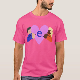 EH Compassion Logo T-shirt Pink