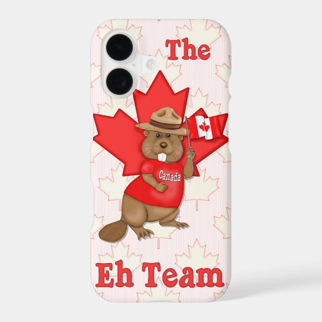 Eh Team Beaver Iphone Case (Back)