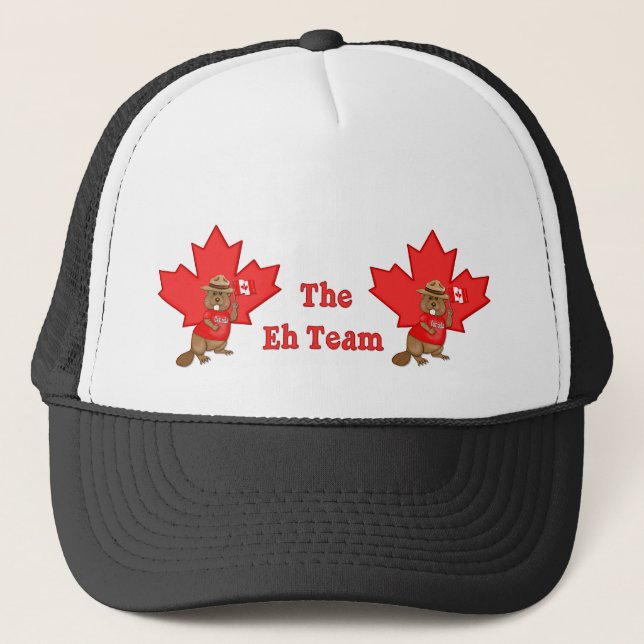 Eh Team Beaver Trucker Hat (Front)
