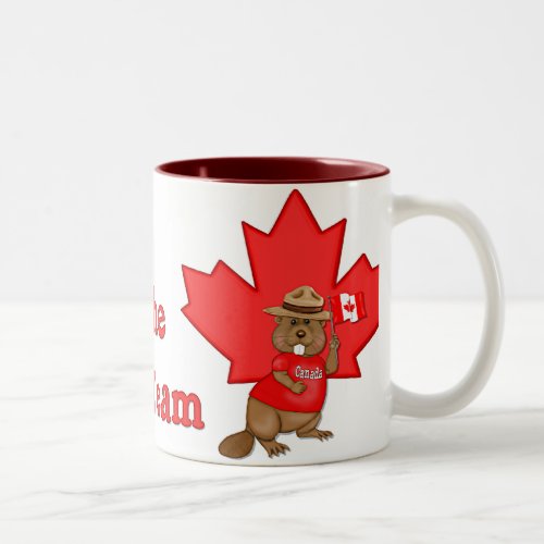 Eh Team Beaver Two_Tone Coffee Mug