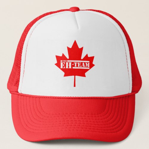 Eh Team Canada Maple Leaf Trucker Hat
