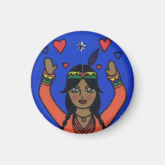 Ehawee propage l'amour (magnet) magnet (Front)