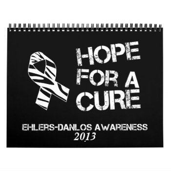 Ehlers Danlos Awareness Calendar by stripedhope at Zazzle