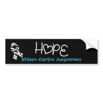 Ehlers Danlos Hope Awareness Bumper Stickers