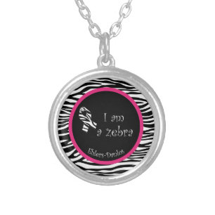 Ehlers-Danlos I Am a Zebra Necklace