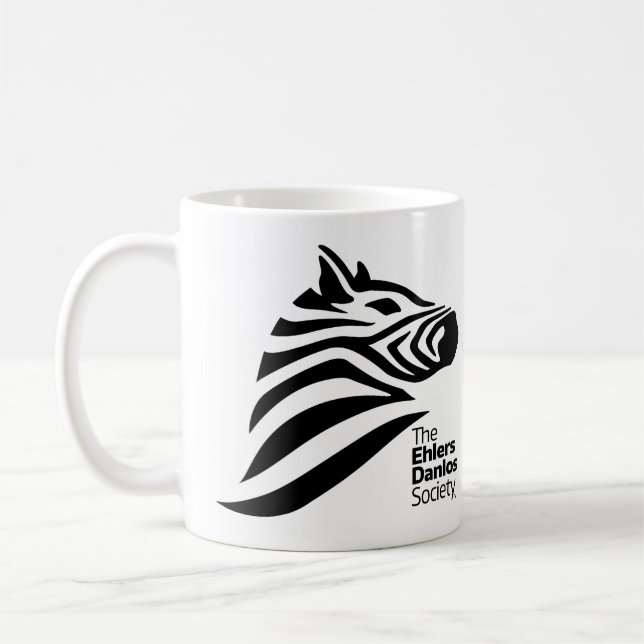 Ehlers-Danlos Society Official Logo Coffee Mug (Left)