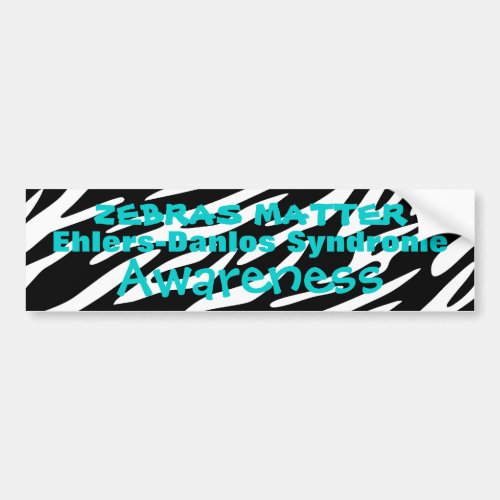 Ehlers Danlos Syndrome Awareness Bumper Stickers