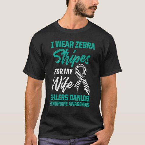 Ehlers Danlos Syndrome Awareness Wife Warrior Surv T_Shirt