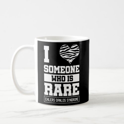 Ehlers Danlos Syndrome Black And White Awareness R Coffee Mug