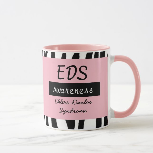 Ehlers-Danlos syndrome EDS awareness Coffee Mug (Right)