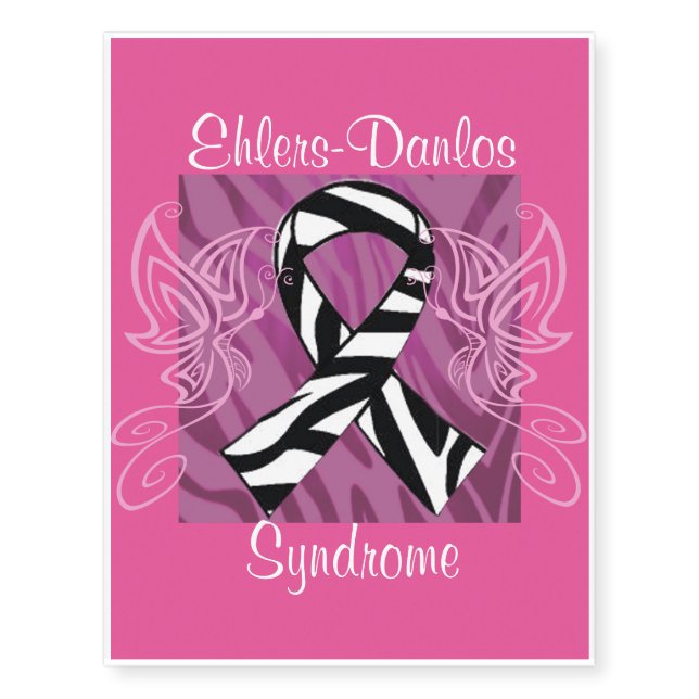 "Ehlers-Danlos Syndrome" Tattoo (Front)
