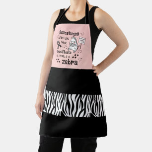 Ehlers-Danlos Syndrome Zebra Awareness Apron