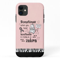 Ehlers-Danlos Syndrome Zebra Awareness iPhone 11 Case