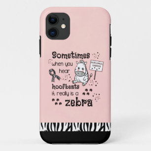 Ehlers-Danlos Syndrome Zebra Awareness iPhone 11 Case
