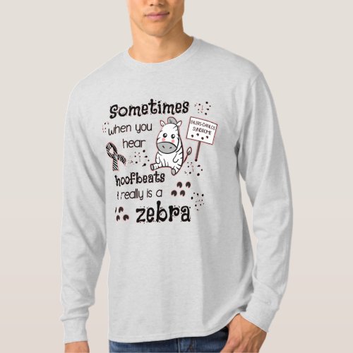 Ehlers_Danlos Syndrome Zebra Awareness T_Shirt