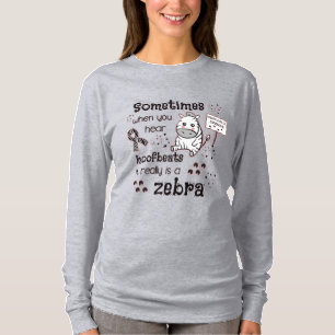 Ehlers-Danlos Syndrome Zebra Awareness T-Shirt