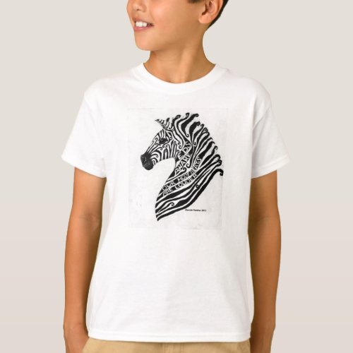 Ehlers Danlos Syndrome _ Zebra Kids T_Shirt