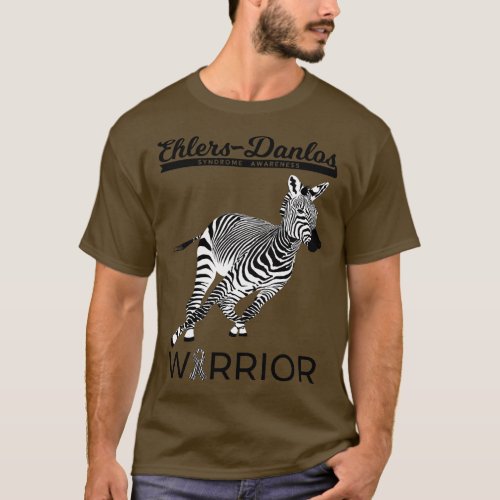 Ehlers Danlos Warrior Zebra T_Shirt