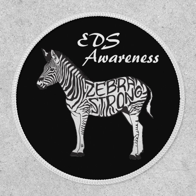 Ehlers Danlos Zebra Patch (Front)