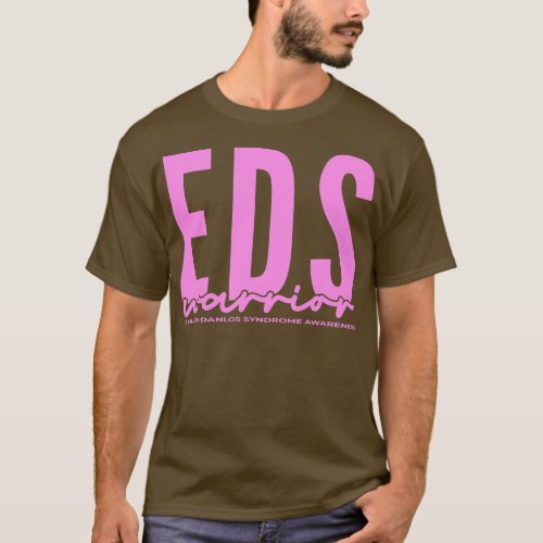 EhlersDanlos Syndrome EDS Warrior Pink T_Shirt