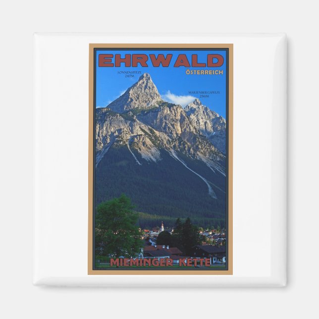 Ehrwald - the Sonnenspitze Magnet (Front)