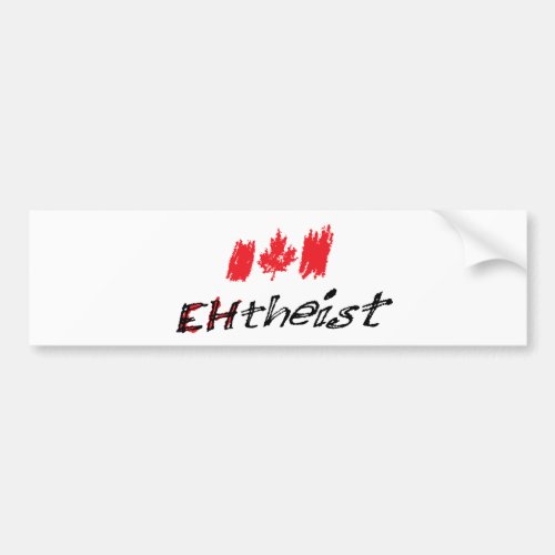 EHTheist Atheist Bumper Sticker