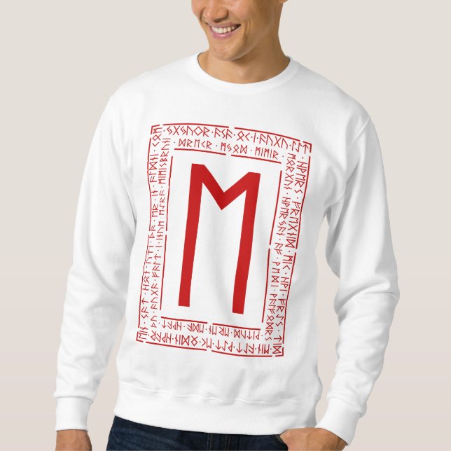 Ehwaz Rune Sweatshirt (Front)