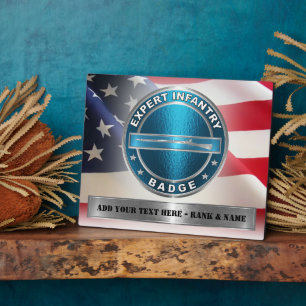 EIB Expert Infantryman Badge  Plaque