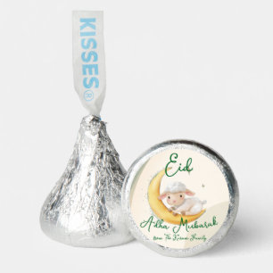 Eid  Al Adha Dusty Green Cute Sheep Dinner  Hershey®'s Kisses®