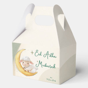 Eid  Al Adha Dusty Green Kids Treat Favor Boxes