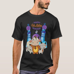 Eid Al Adha Eid Mubarak Happy Eid Day Muslim T-Shirt