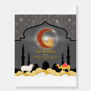 Eid al Adha Mubarak 🌙✨ Celebration of Sacrifice & Foam Board