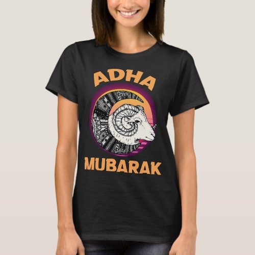 eid al adha mubarak funny sheep for Muslims T_Shirt