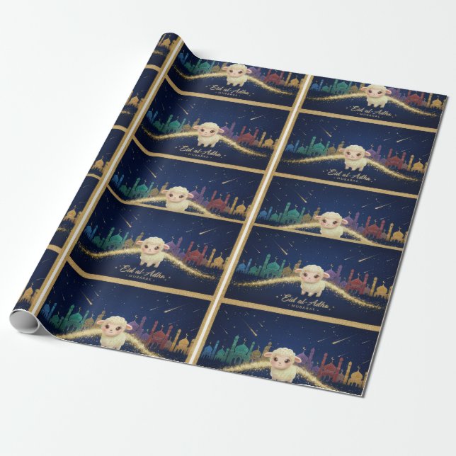 Eid-al-Adha Wrapping Paper (Unrolled)