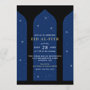 Eid al-Fitr Feast Celebration Invitation