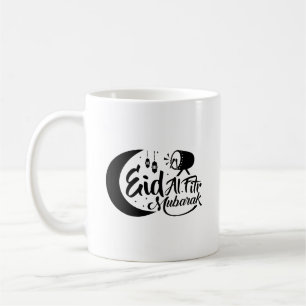 Eid Al-Fitr Mubarak Typography Mug