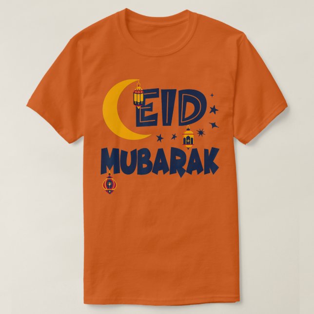 Eid alAdha 2023 Happy Eid Mubarak  Adha Eid Muslim T-Shirt (Design Front)