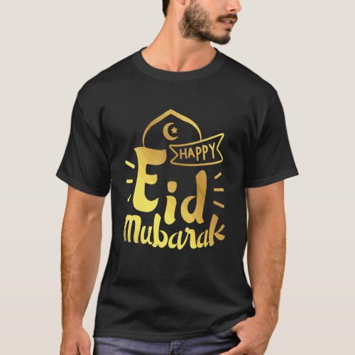 Eid Alfitr Mubarak Kareem Happy Eid Mubarak 2022 2 T_Shirt