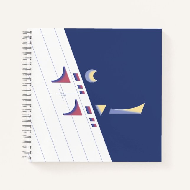 Eid Delight (Midnight) Notebook (Front)