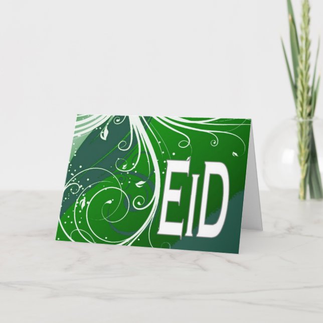 Eid greeting card (Front)