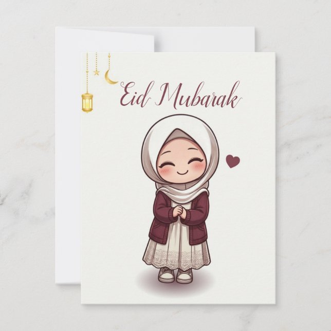 Eid Money Holder,Eidi Envelopes for kids,Gift Card (Front)