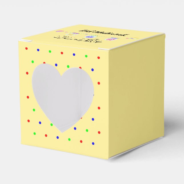 Eid MUBARAK عيدكم مبارك favor box (Front Side)