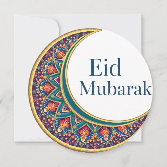 Eid Mubarak – A Celebration of Joy And Blessings! (Front)