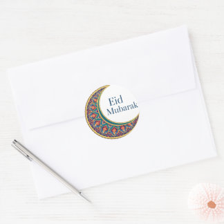 Eid Mubarak – A Celebration of Joy And Blessings! Classic Round Sticker