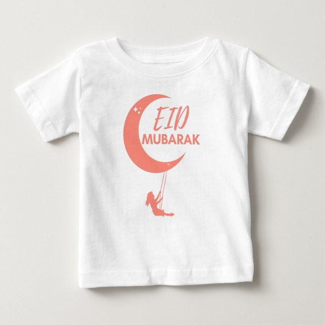 Eid Mubarak Baby T-Shirt (Front)