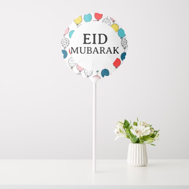 Eid Mubarak balloon, Eid al fitr decoration Balloon (In SItu)